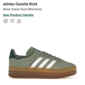Adidas Gazelle Bold - like brand new!